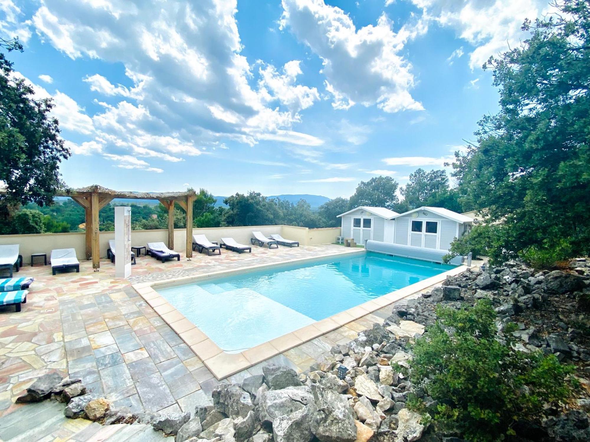 Villa Asunda B&B Spa & Sauna, Chambres D'Hotes Сен-Максимен-ла-Сент-Бом Екстериор снимка